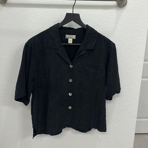 100% silk tommy bahama top